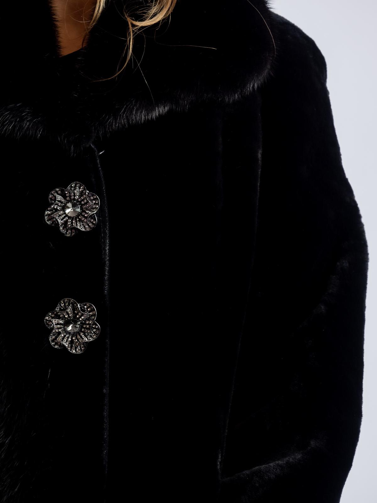 Шуба из меха овчины женская Лиэль 805