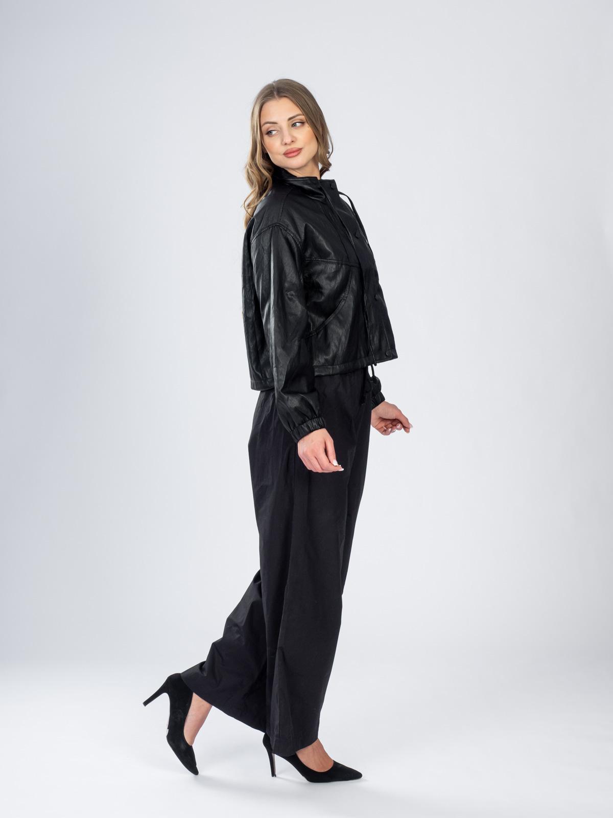 Куртка из эко-кожи женская 8793