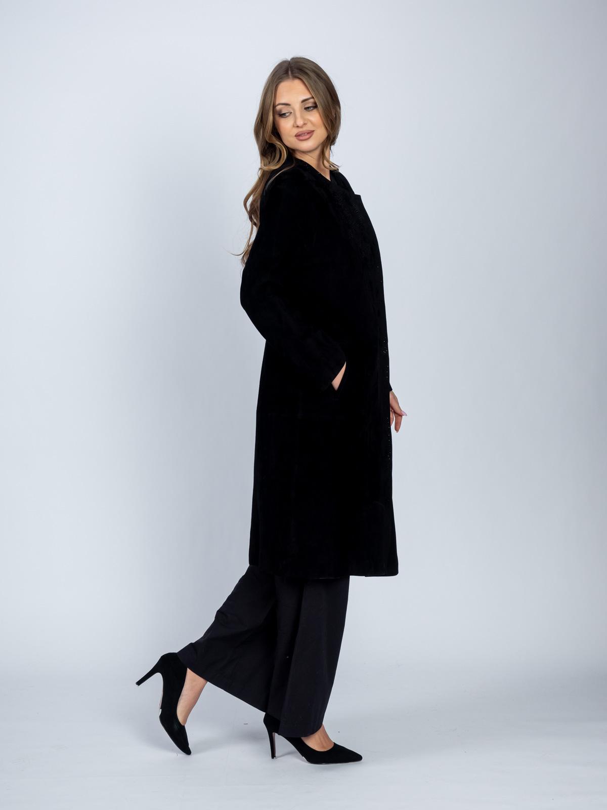 Плащ из натуральной кожи Lucrezia 18306