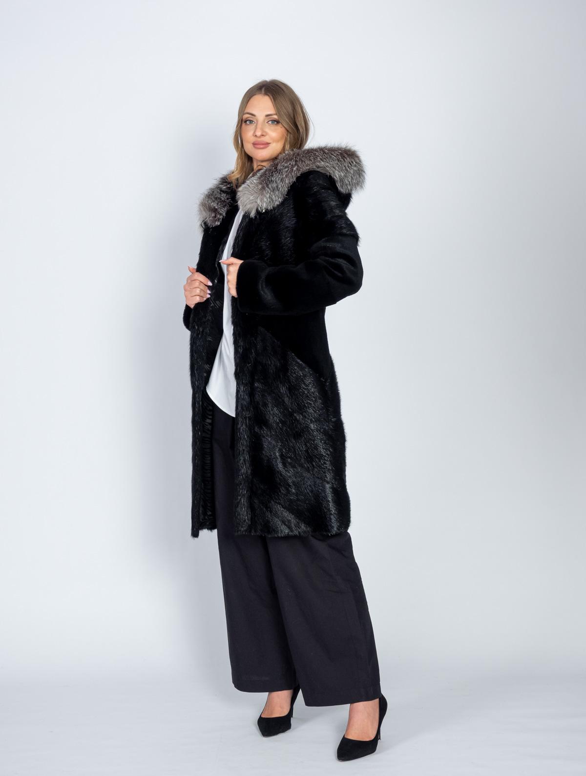 Шуба из меха нутрии Меха Пятигорска Афина