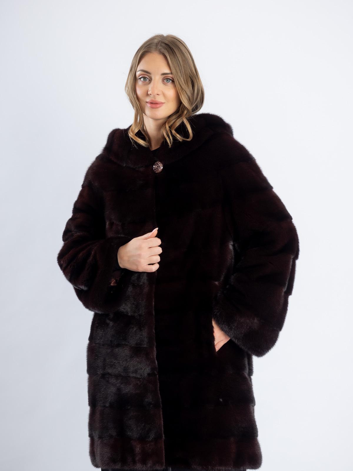 Шуба женская из меха норки Меха России 544