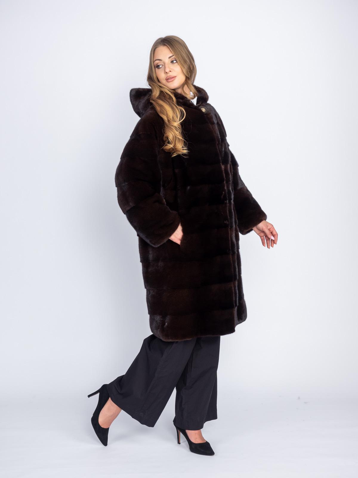 Шуба женская из меха норки Отрада 483К