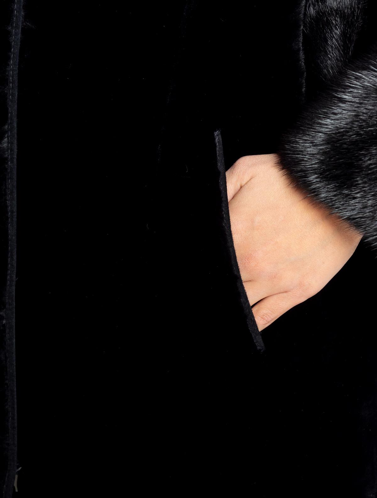 Шуба женская из меха овчины ADAM FURS Божена