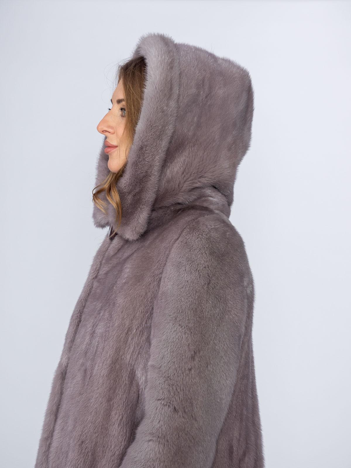 Шуба норковая женская Классика Балетка 