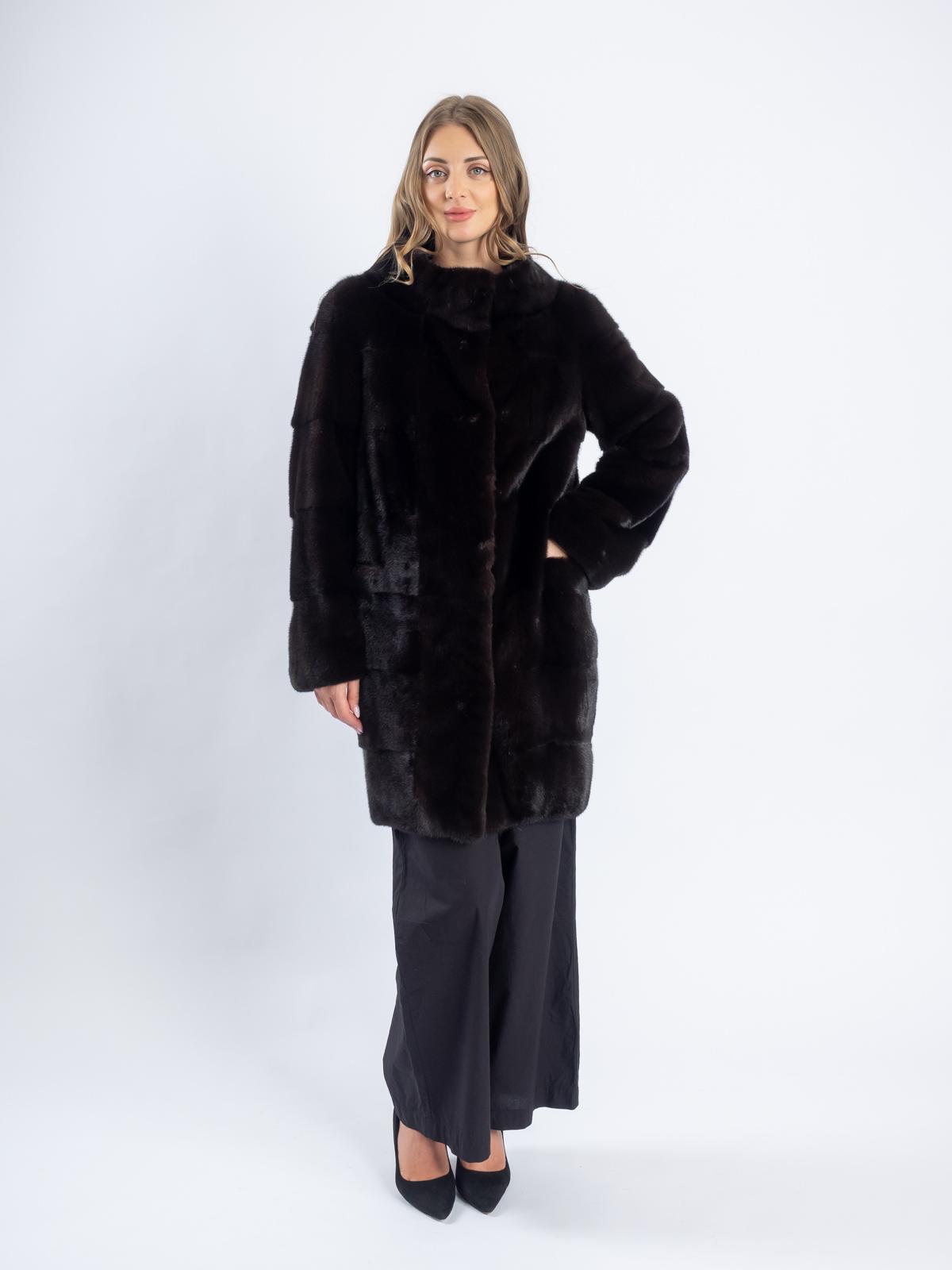 Шуба женская из меха норки Меха России 535