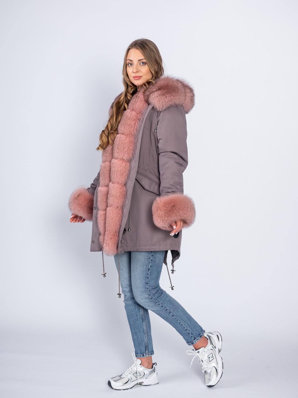 Пуховик женский зимний  OKSA FASHION 2540