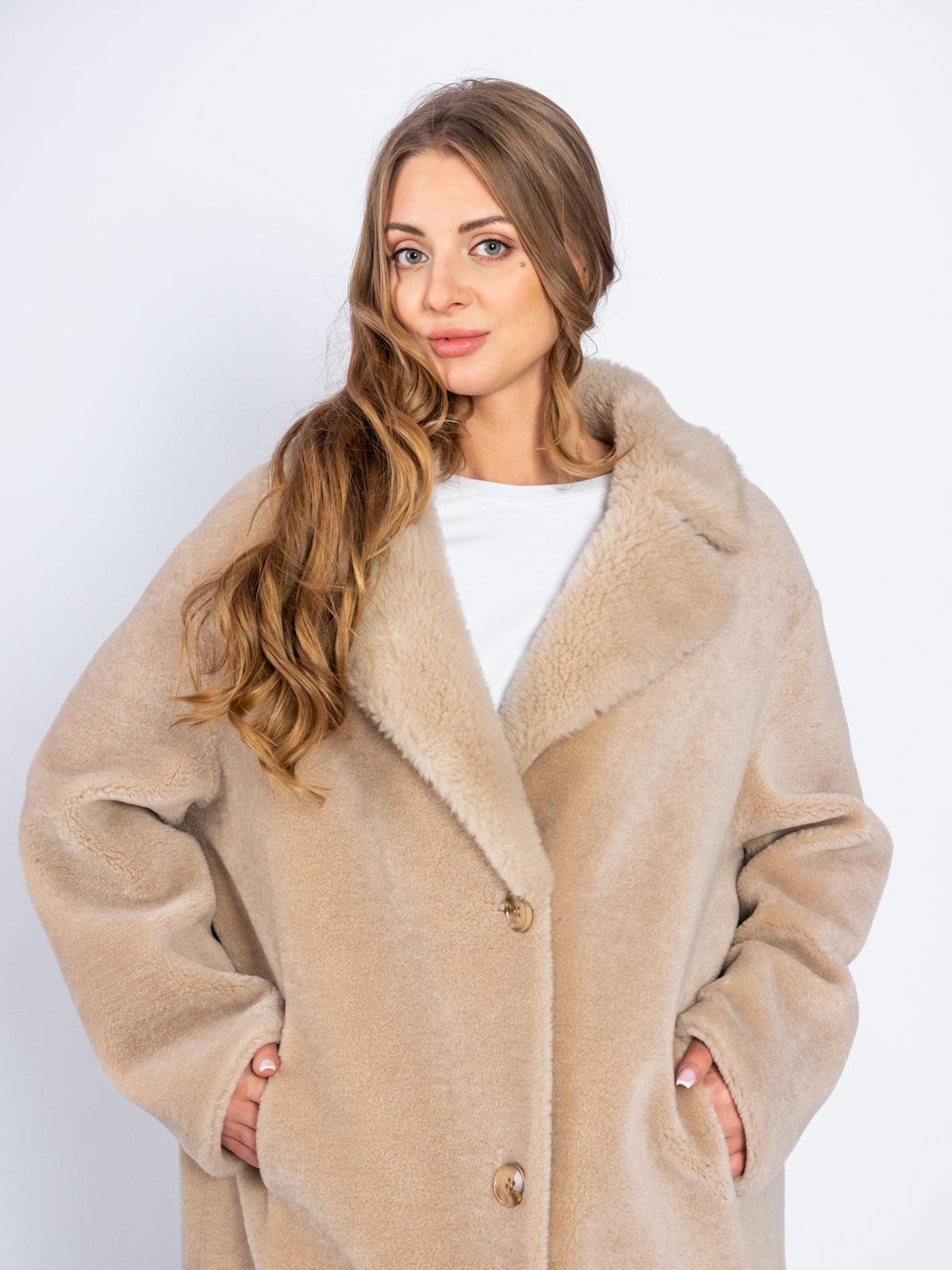 Шуба из эко-меха TORRISS K88320Y-5