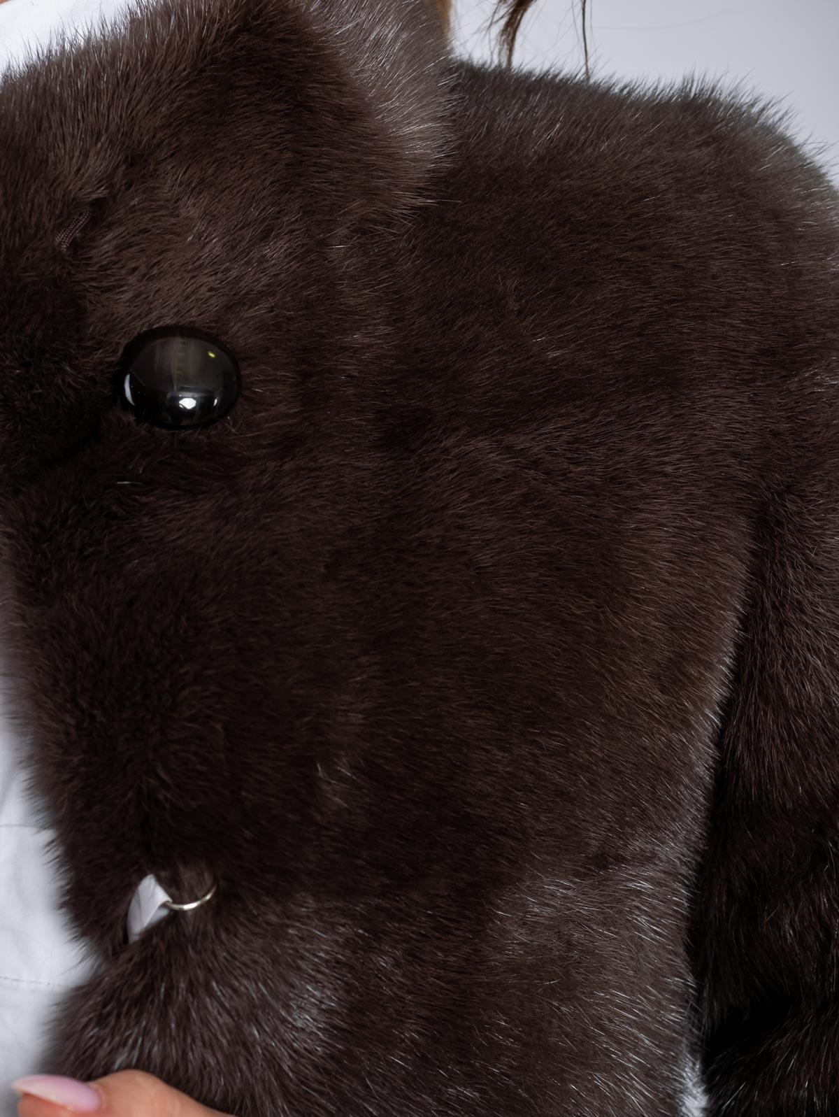 Шуба норковая женская Классика Поперечка Клс