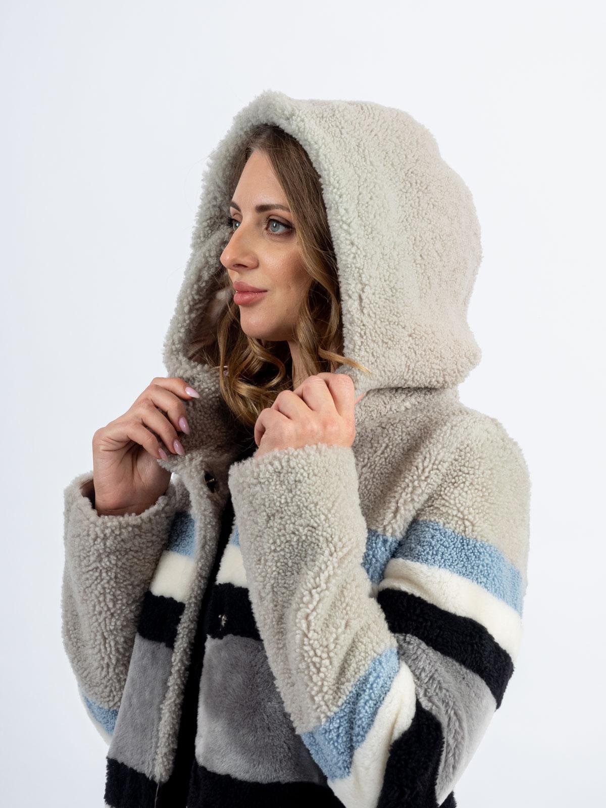 Шуба женская из меха овчины Carnelli BK.018.020