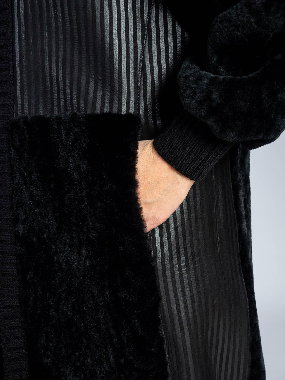 Дубленка женская из овчины Lindi West 7037-115