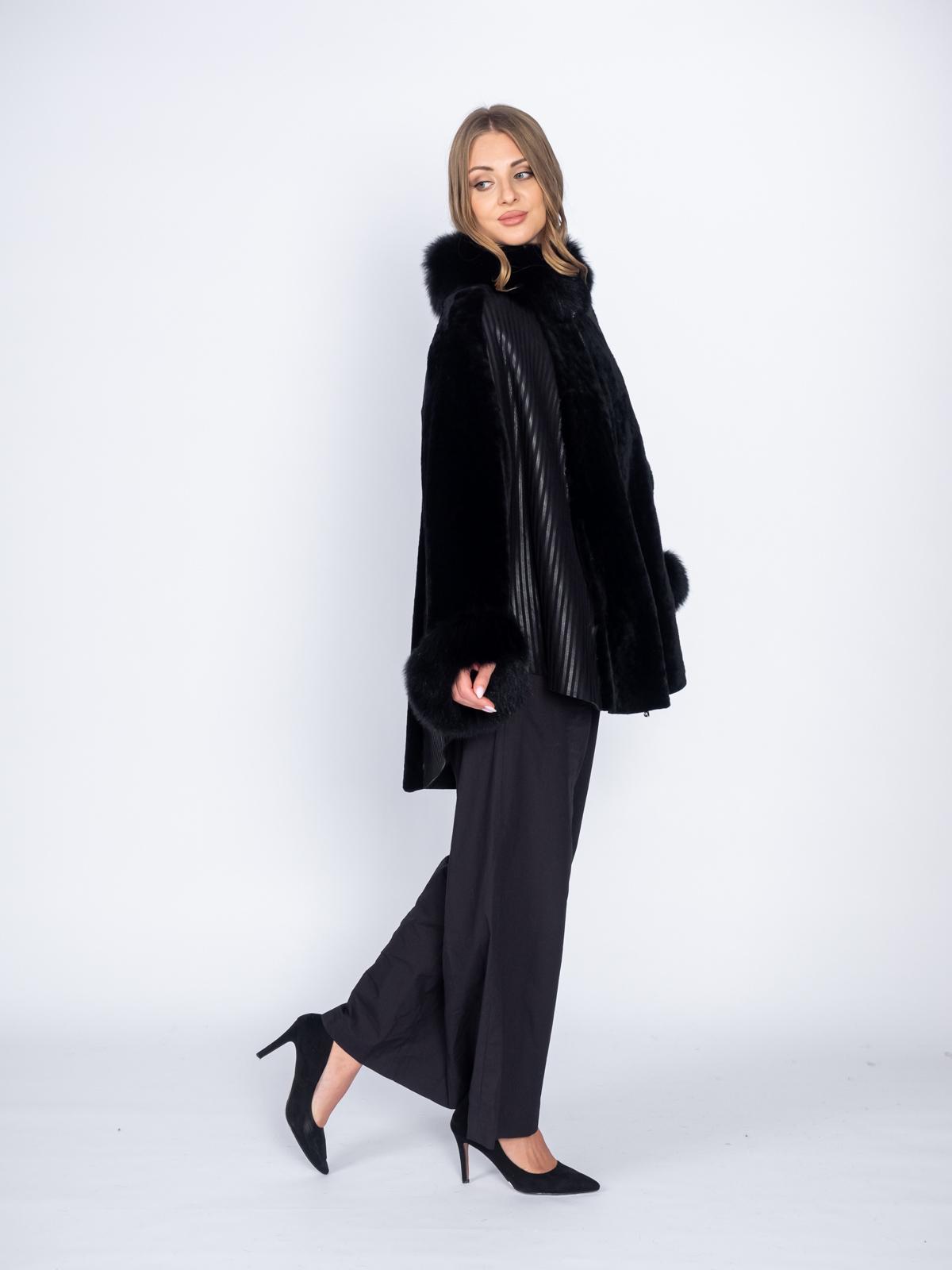 Дубленка женская из меха овчины LINDI WEST 7235-83