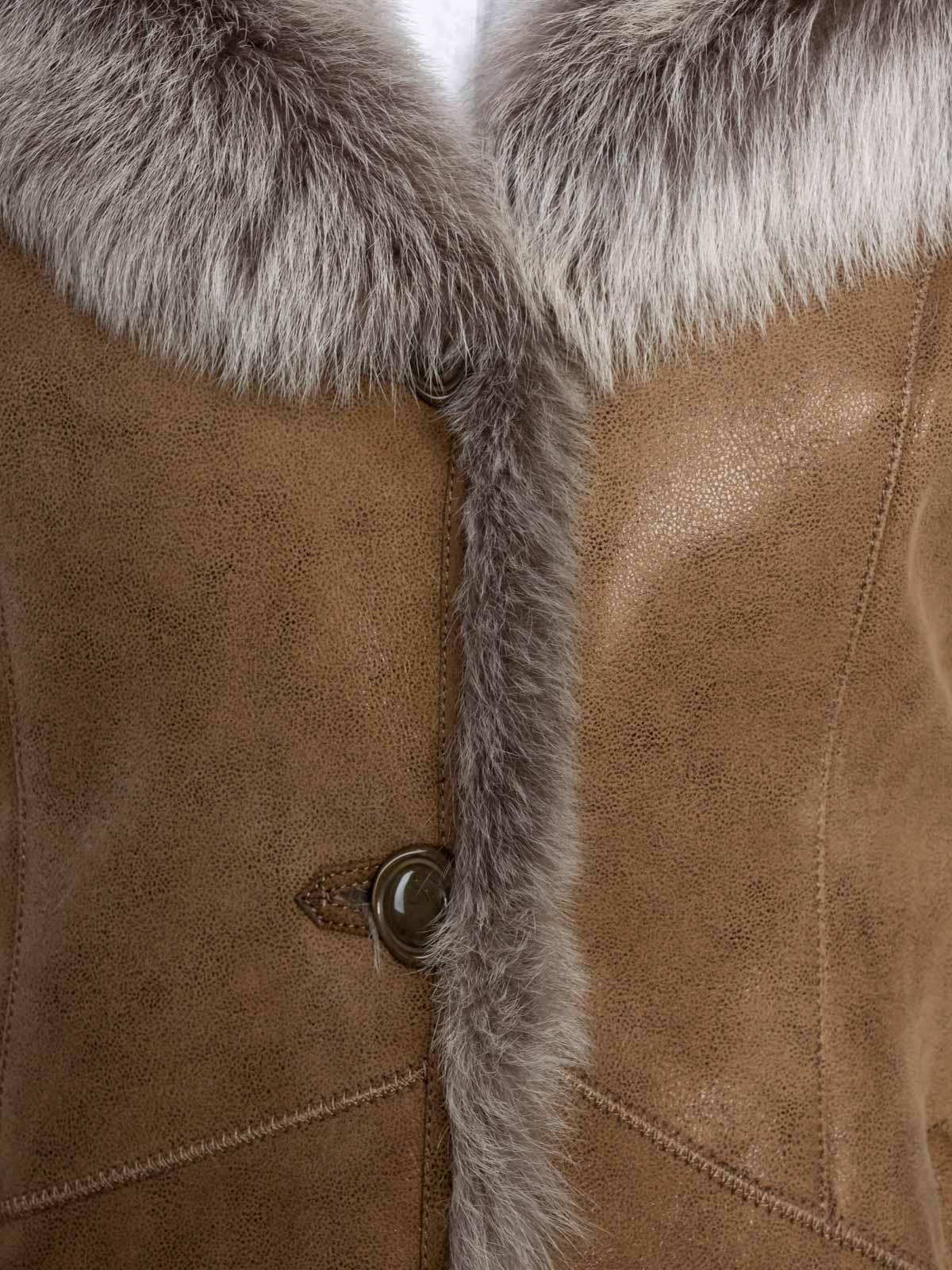 Дубленка женская из овчины Branco pelle S2488