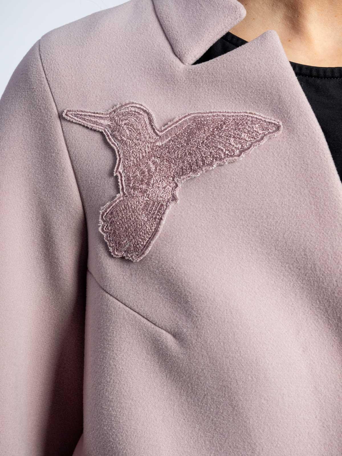 Пальто женское Ricco птица 