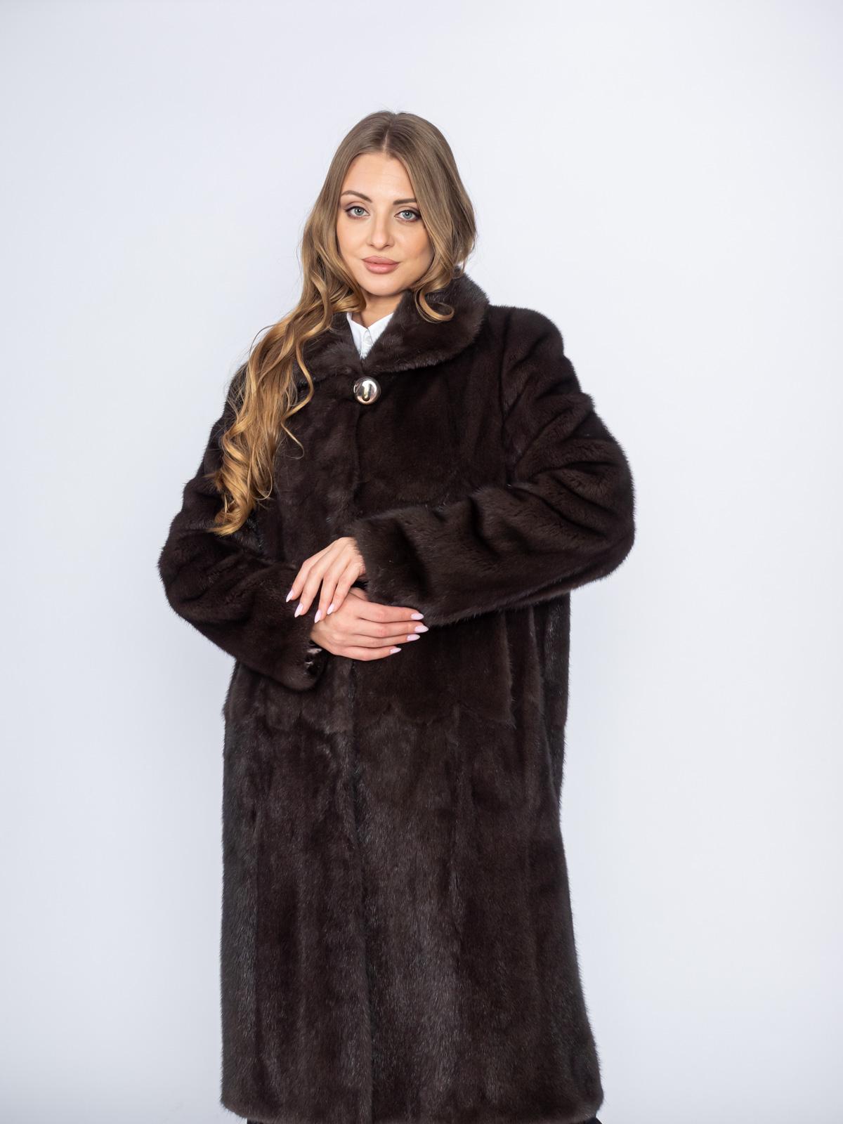 Шуба норковая Классика Ромашка Клс