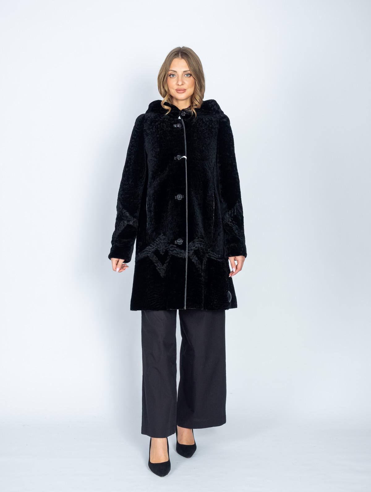 Шуба из меха овчины М-Стиль Н 2