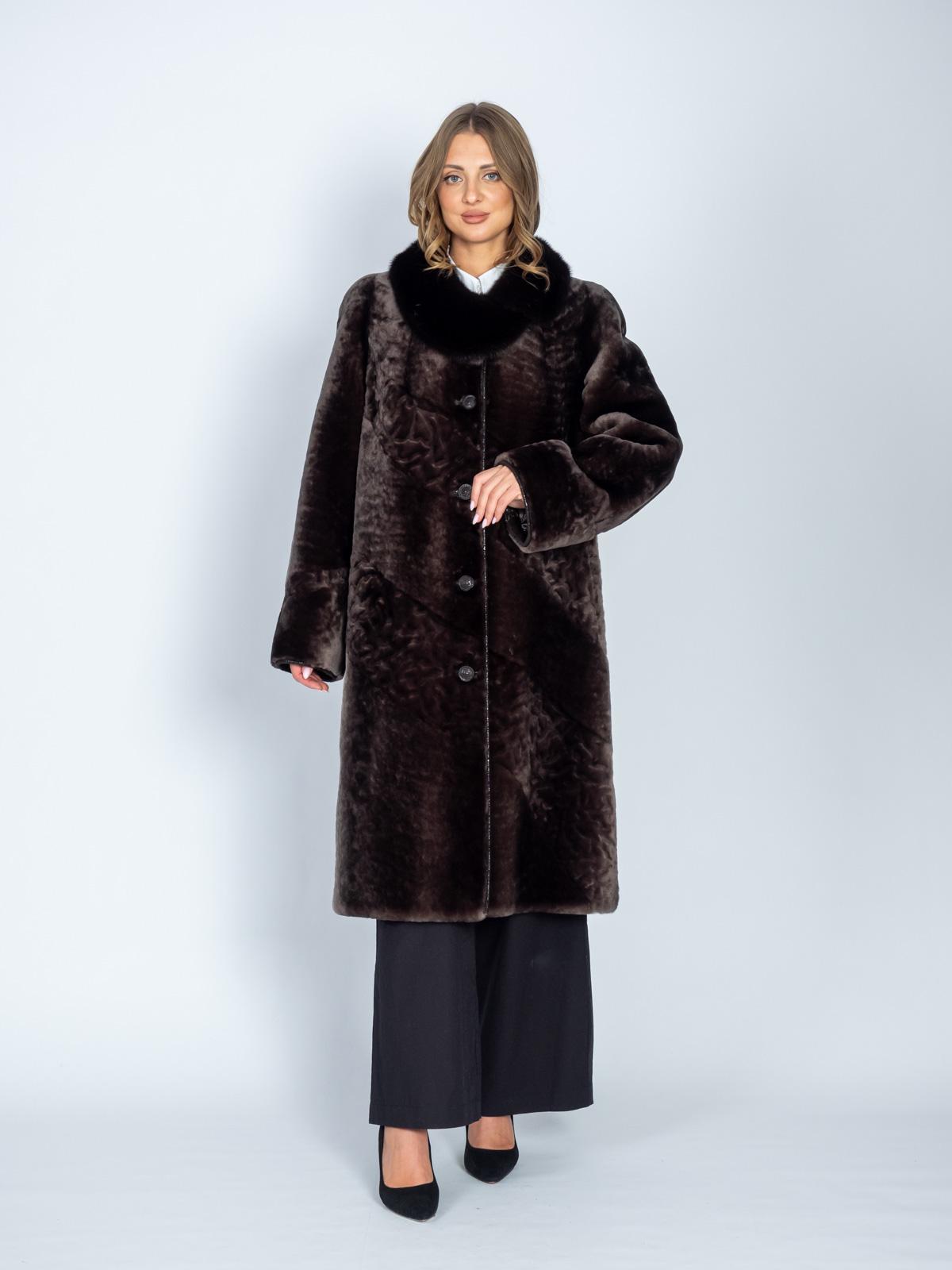 Шуба из меха овчины Bagira Queen M-251