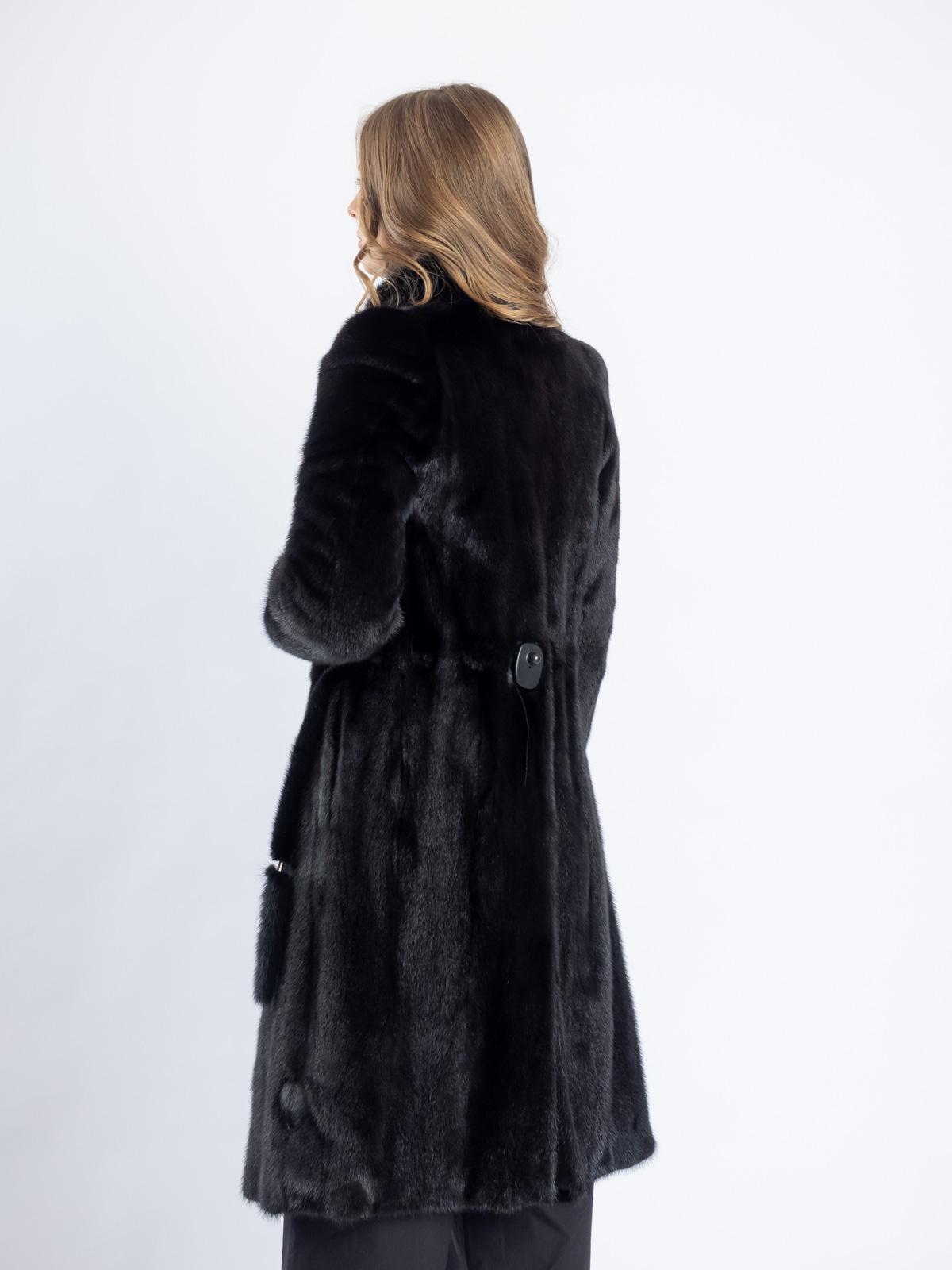 Шуба из меха норки женская Френч роспуск