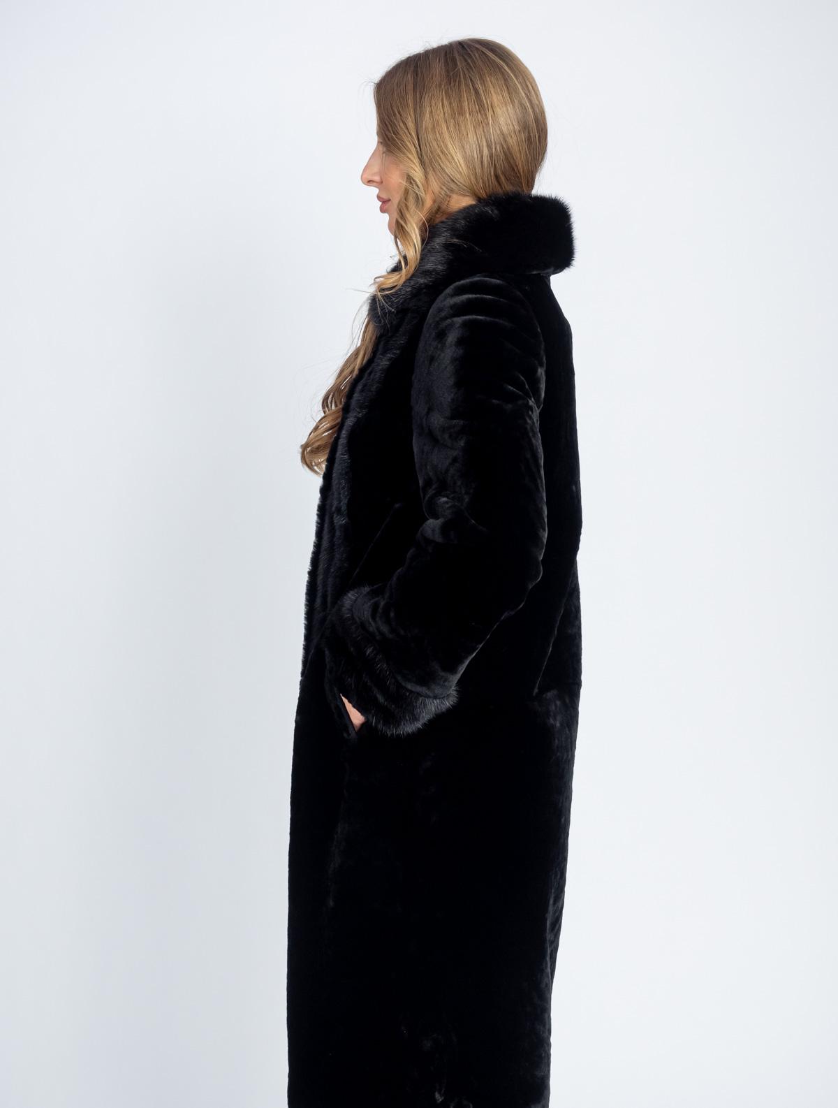 Шуба женская из меха овчины  ADAM FURS Марта-2