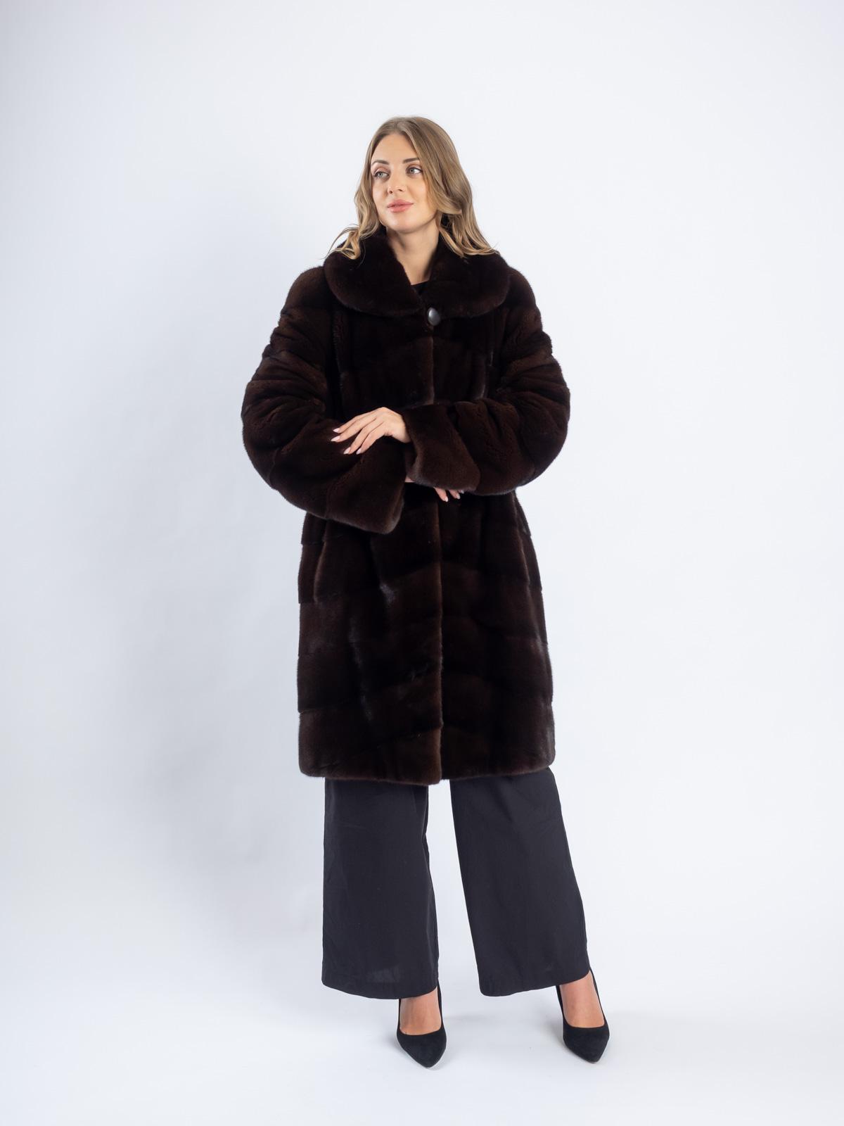 Шуба женская из меха норки Отрада 385-598