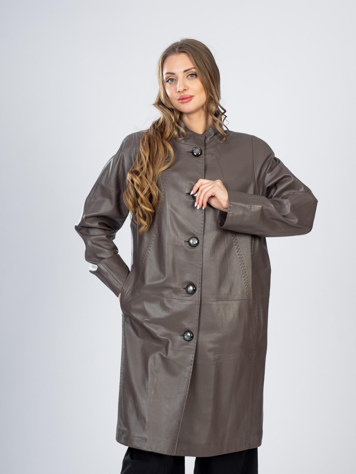 Пальто из натуральной кожи Lucrezia 18301