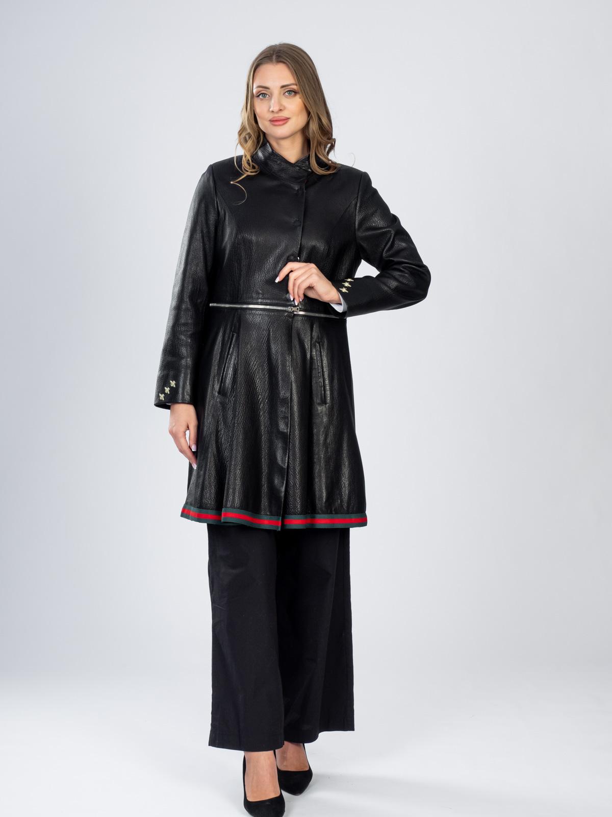 Плащ женский из натуральной кожи LINDI WEST 2318-90