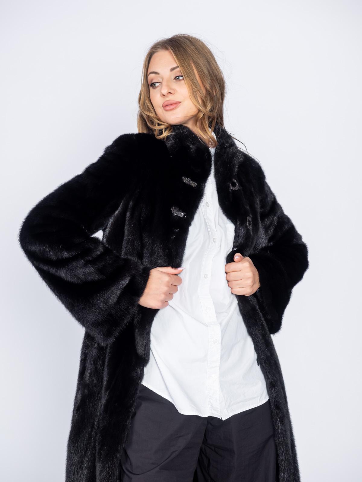 Шуба женская норковая Меха России Френч №3