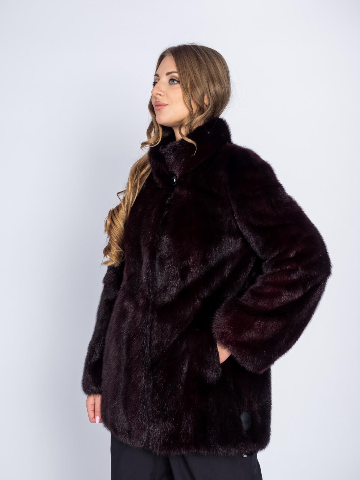 Шуба из меха норки Меха России 484-16