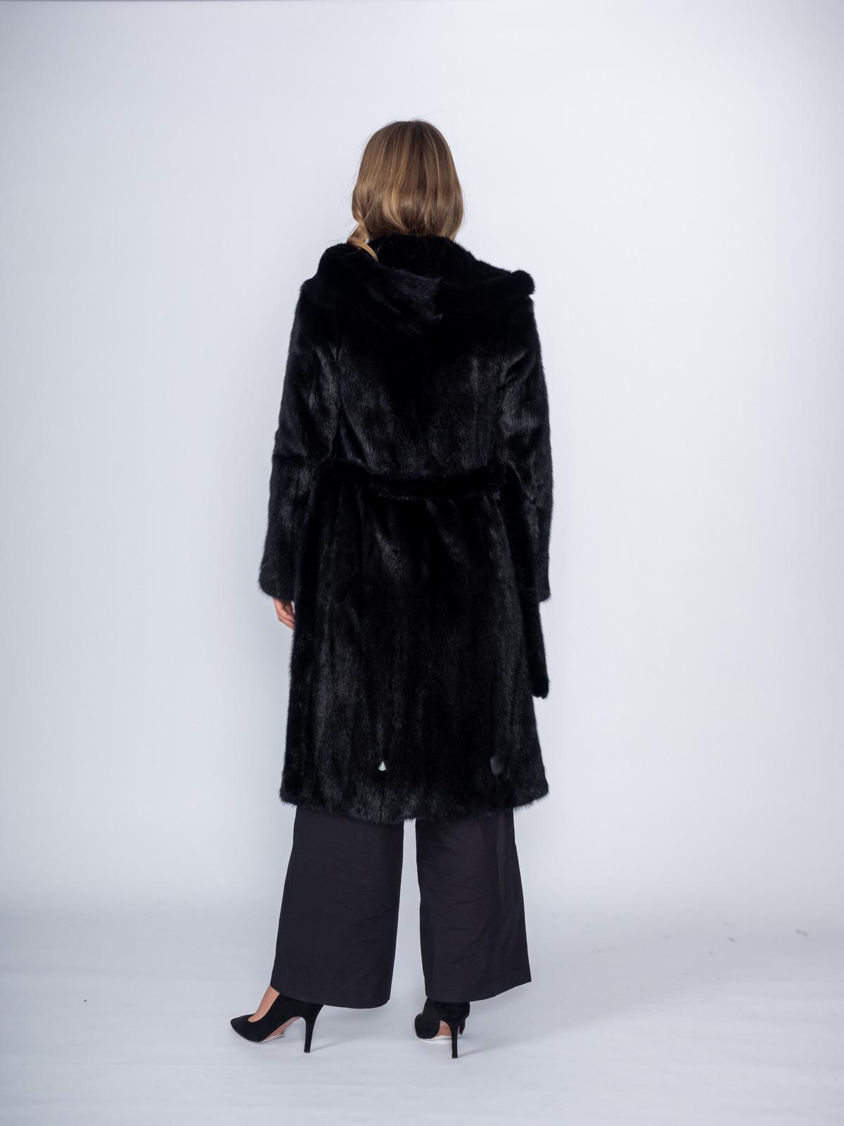 Шуба норковая женская Классика Френч роспуск