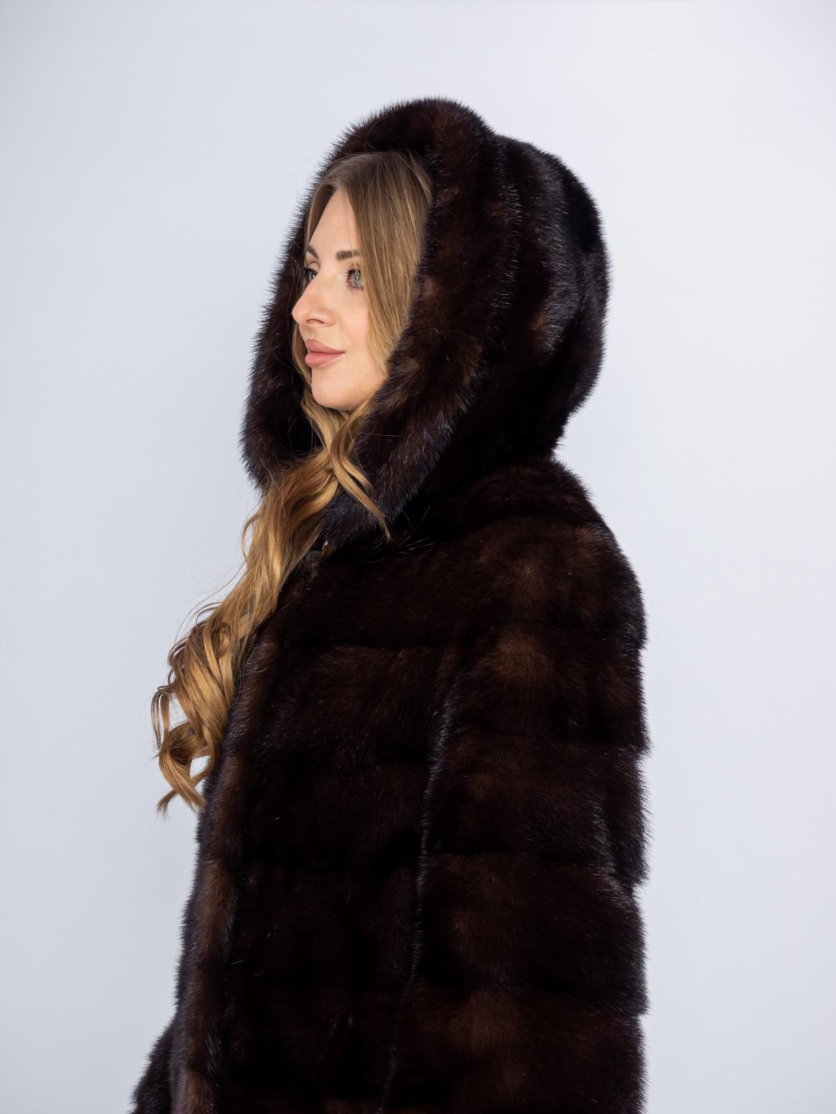 Шуба норковая женская Меха России 469К