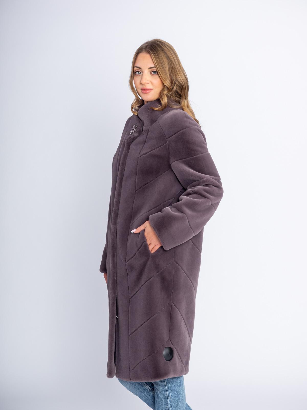 Шуба из эко-меха Simakhov SM1708