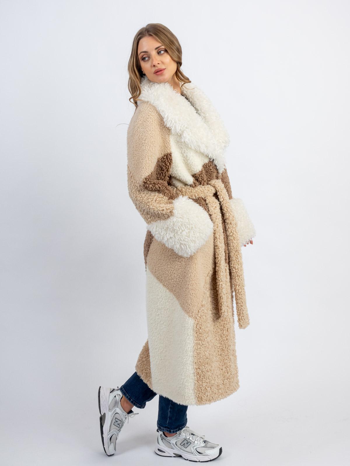 Шуба из эко-меха Adelina Fur Collection Лаура И-49