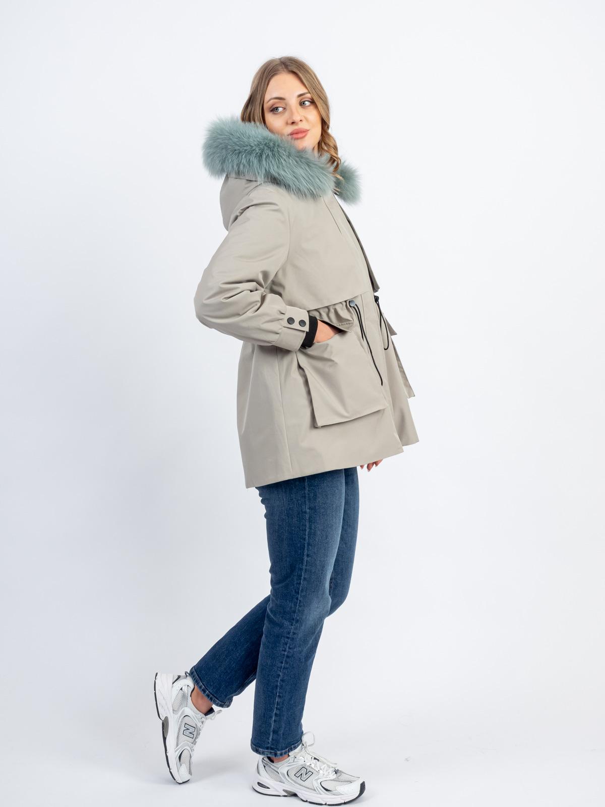 Парка Мягкое золото Р027