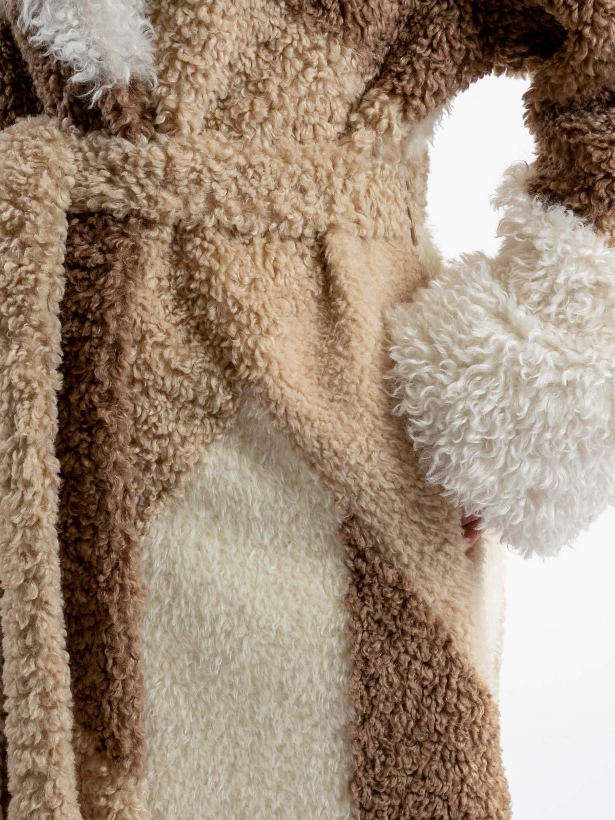 Шуба из эко-меха Adelina Fur Collection Лаура И-49