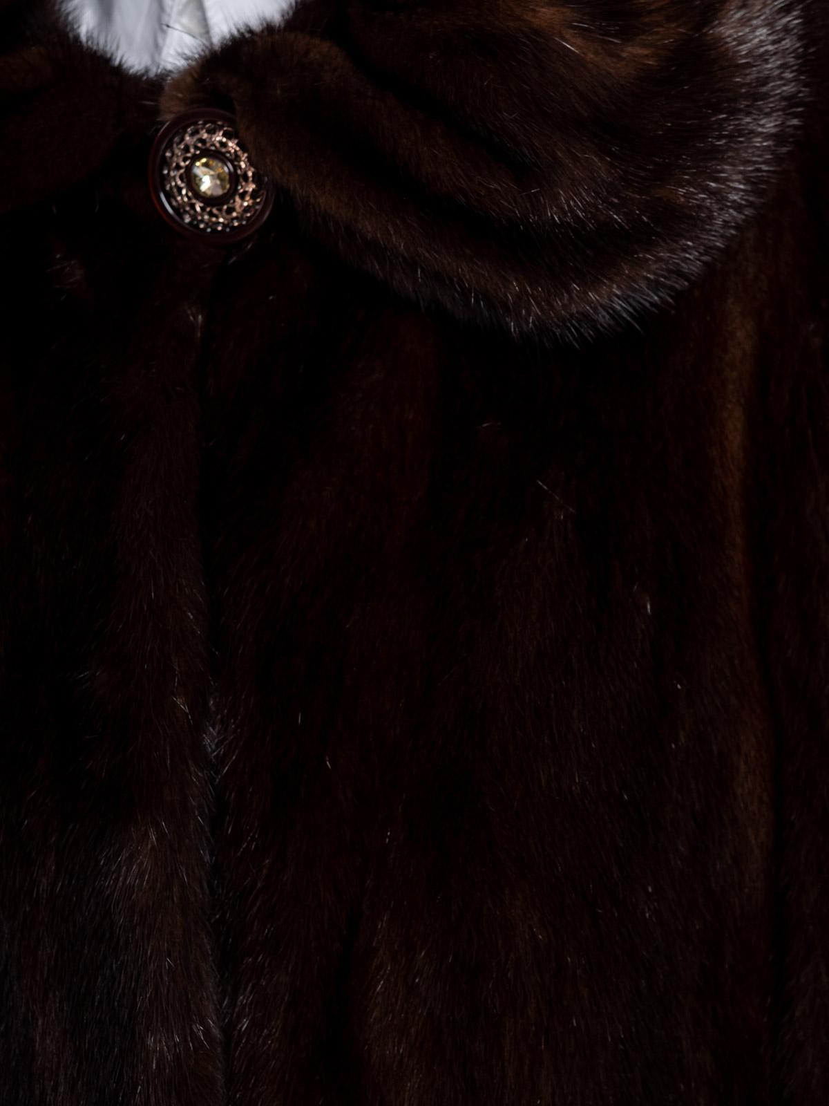 Шуба из меха норки Классика Свингер