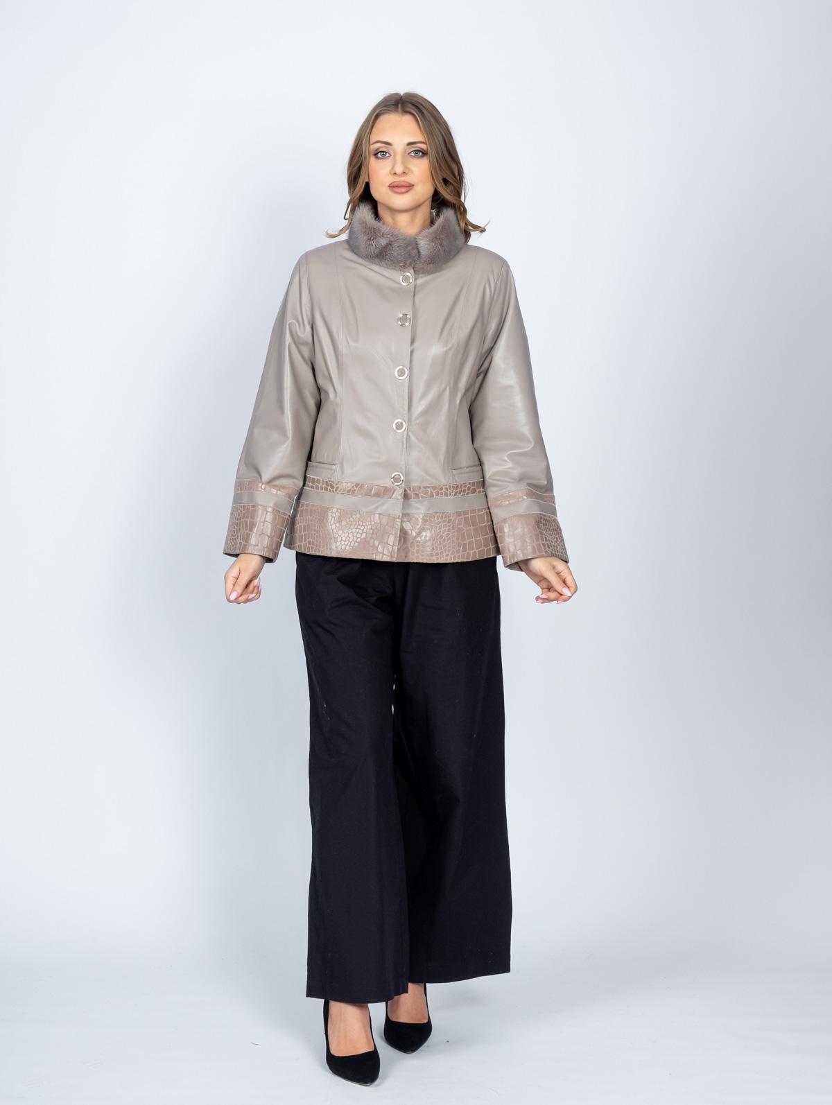 Куртка женская из натуральной кожи FASHION STAR 2079