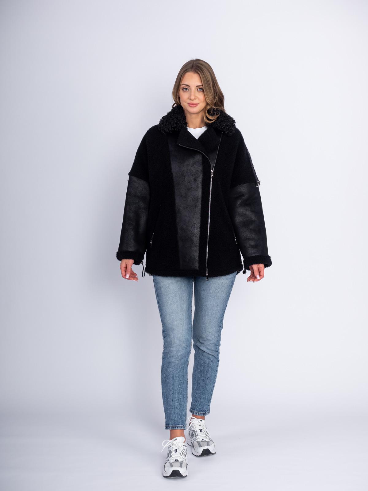 Шуба из эко-меха SOFIA С-56