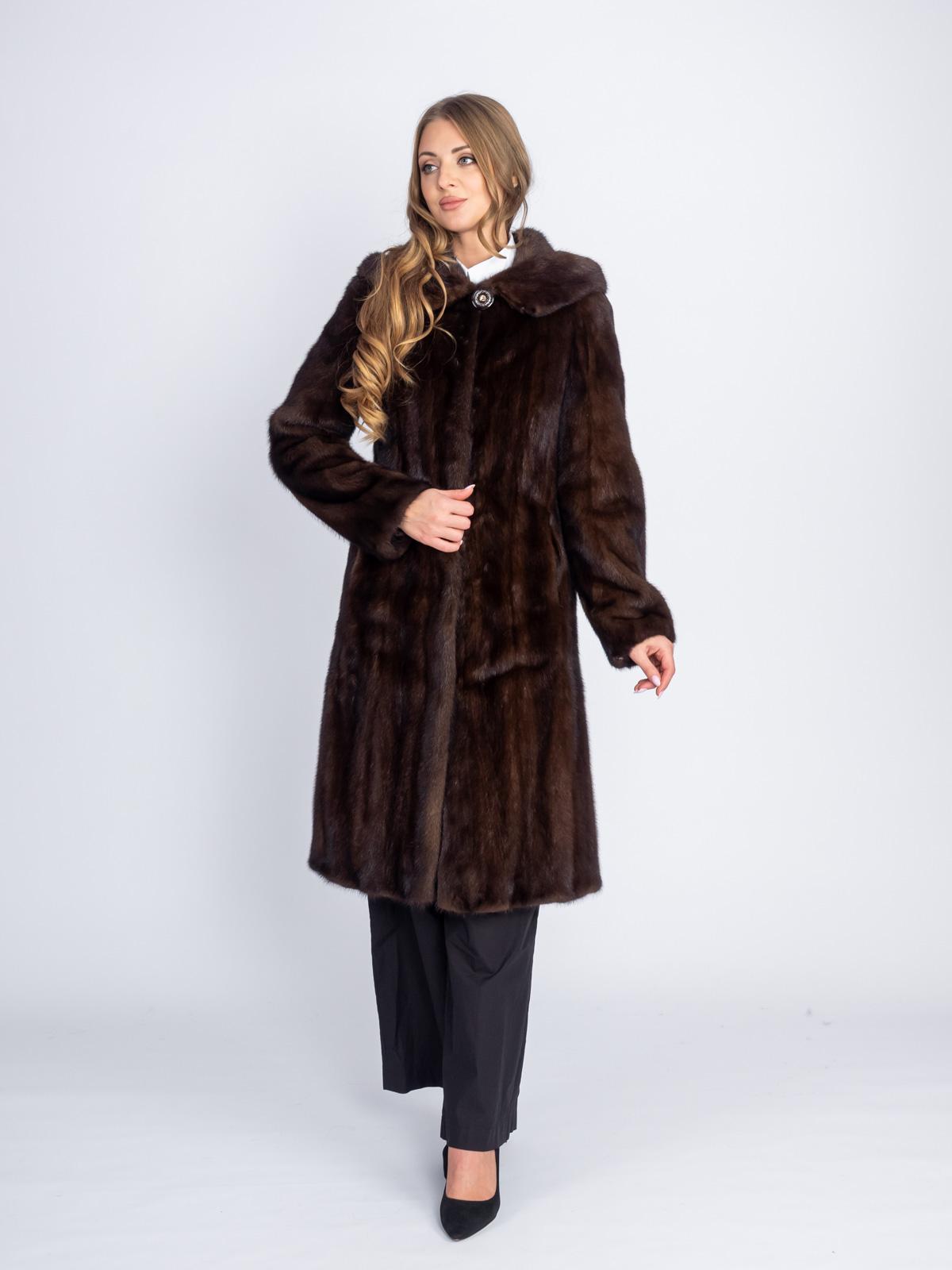 Шуба норковая Классика Гаде