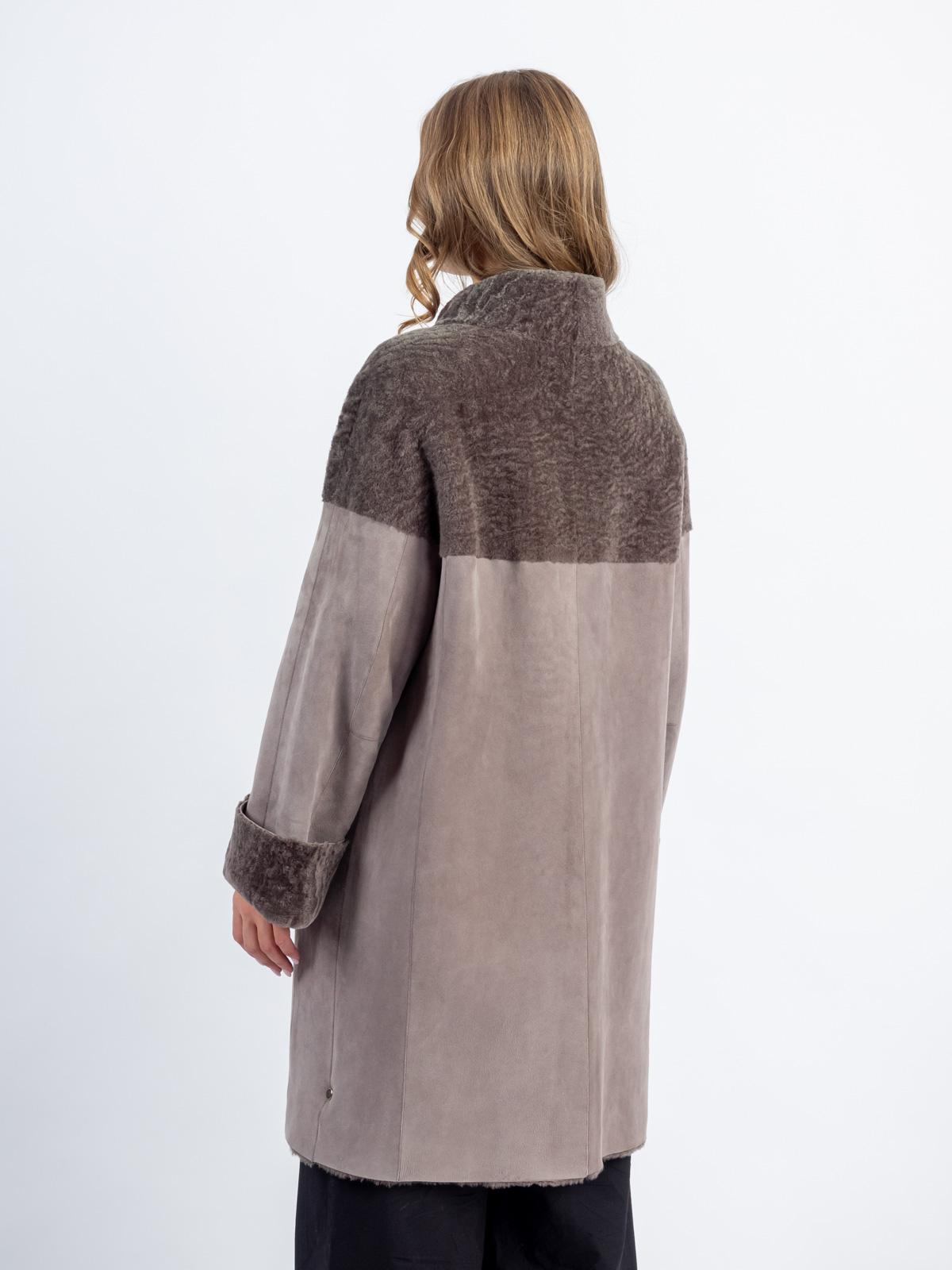 Шуба из меха овчины Zifo 3265