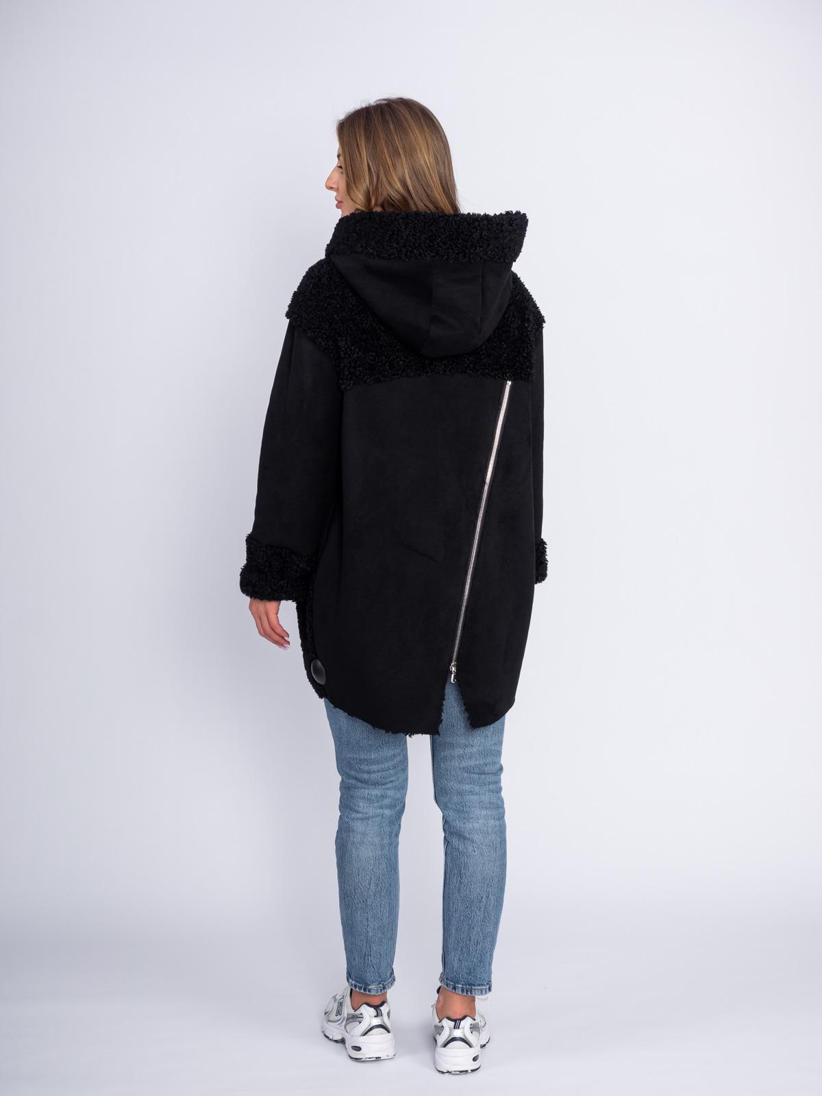 Шуба из эко-меха Дианель Меховой дом Э-138 W/P