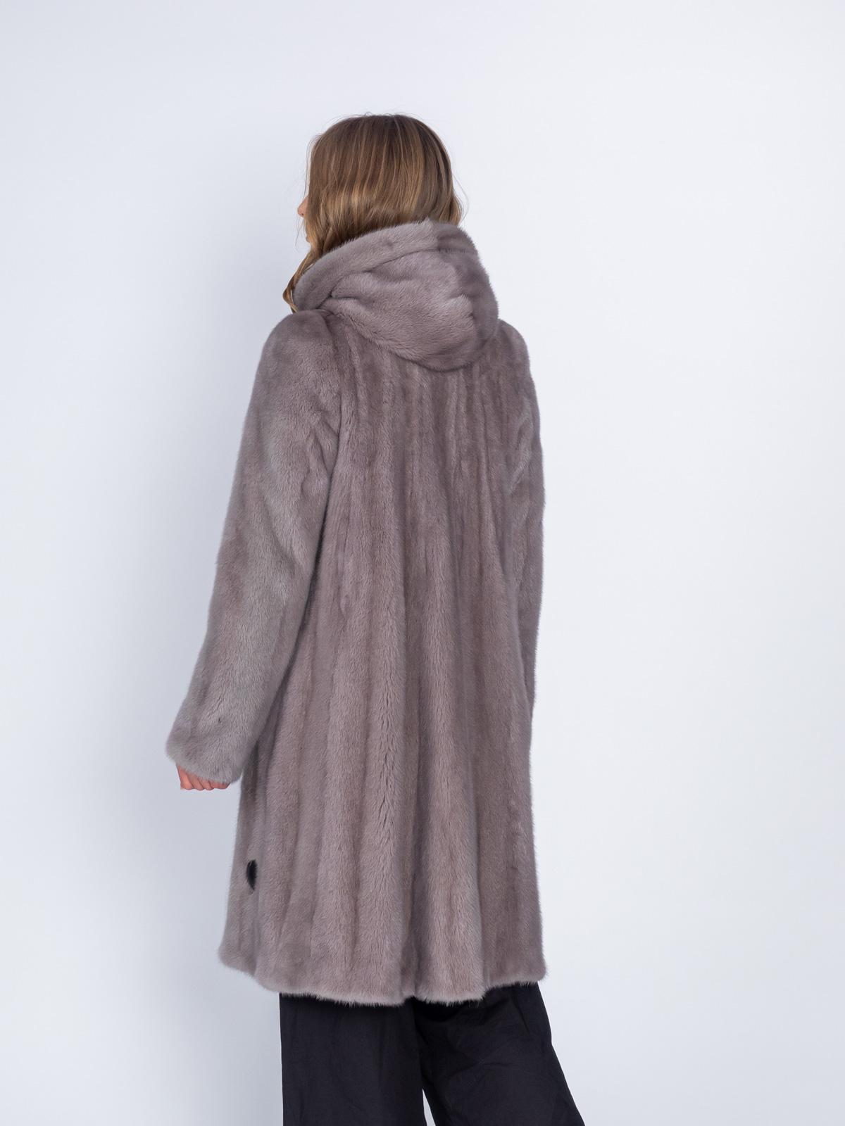 Шуба норковая женская Классика Балетка 