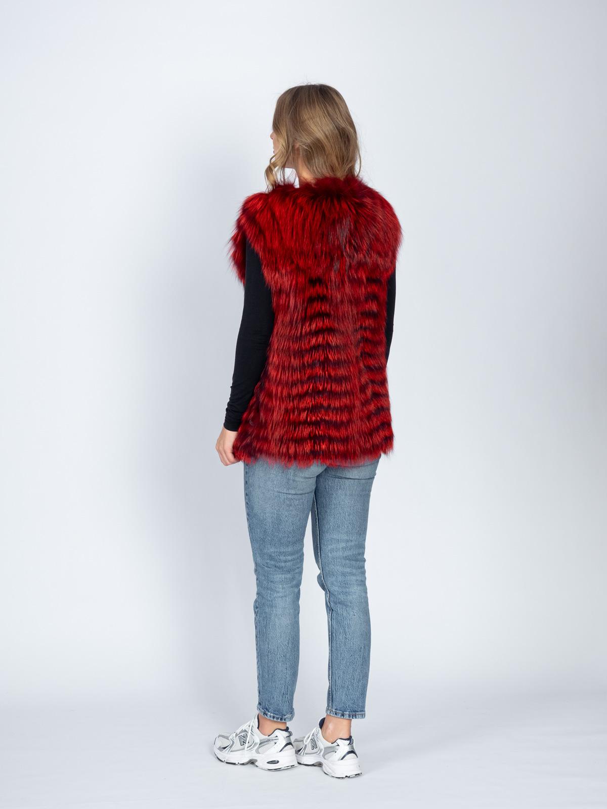 Жилет женский из меха лисицы Меха России Ч 3