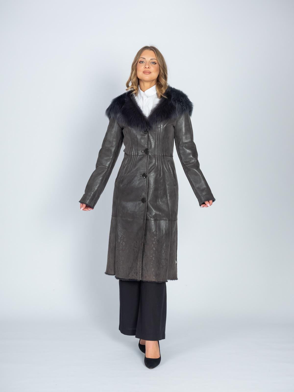 Дубленка женская из меха овчины AFM-KUNCHE 6