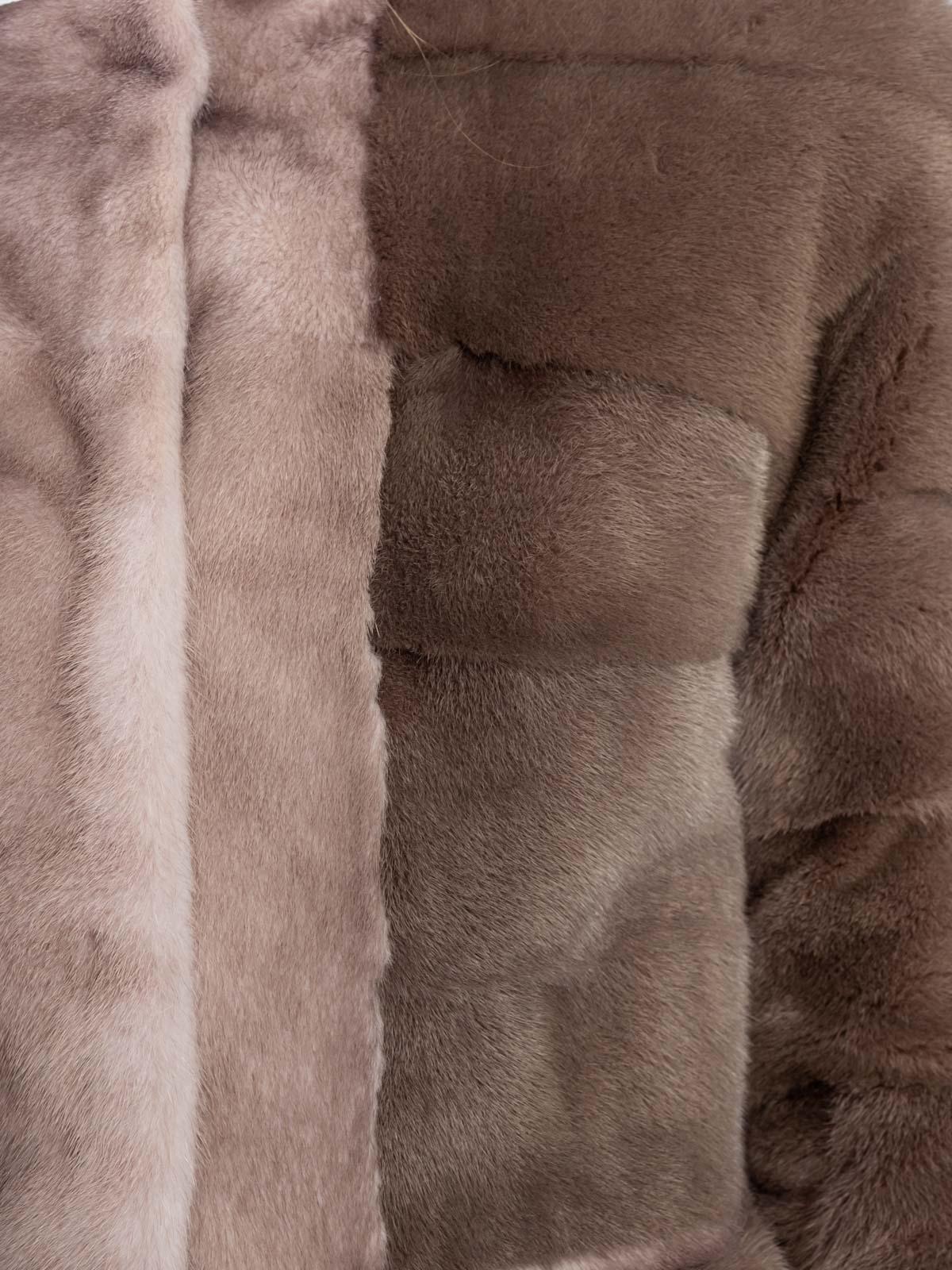 Шуба норковая Меха России Поперечка 