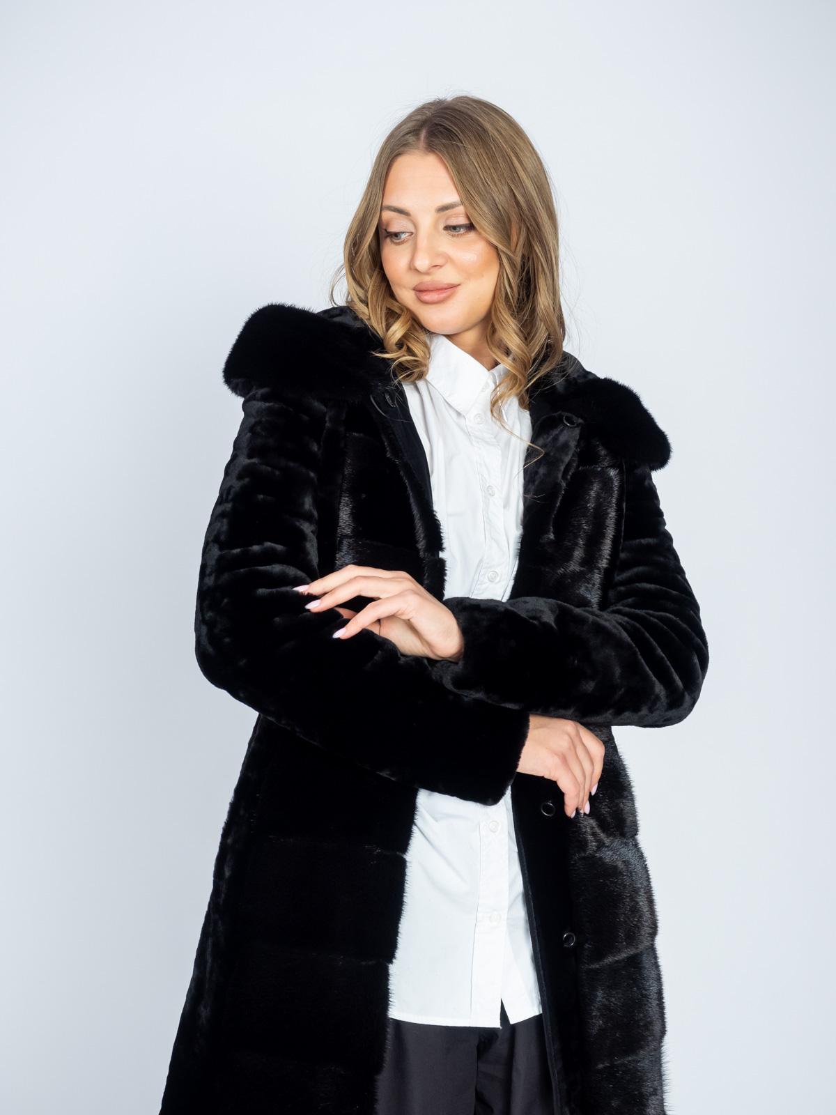 Шуба из меха овчины ADAMFIRST Джина