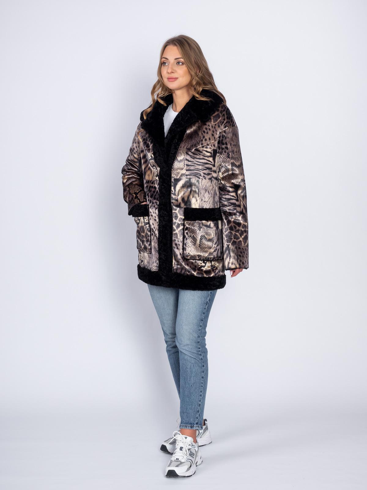 Шуба из эко-меха Simakhov SM2133