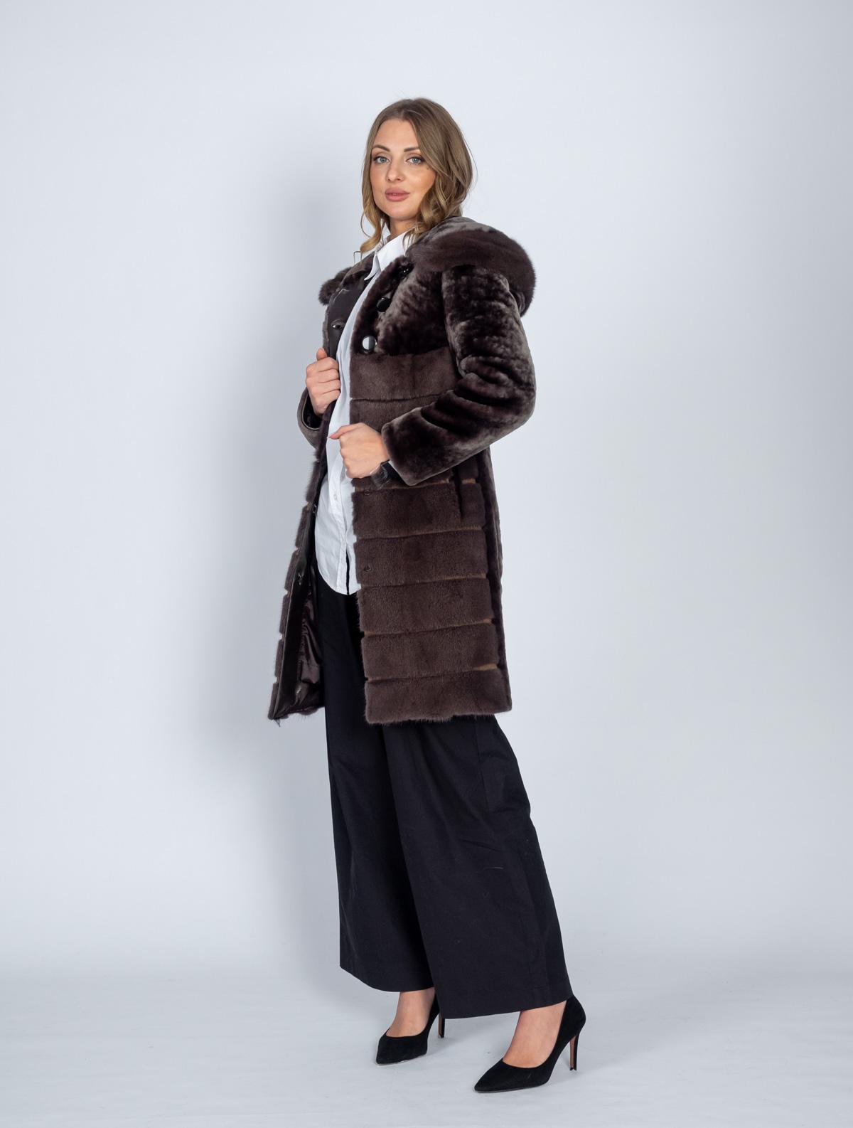 Шуба из меха овчины Roberto Rafio ГО-204