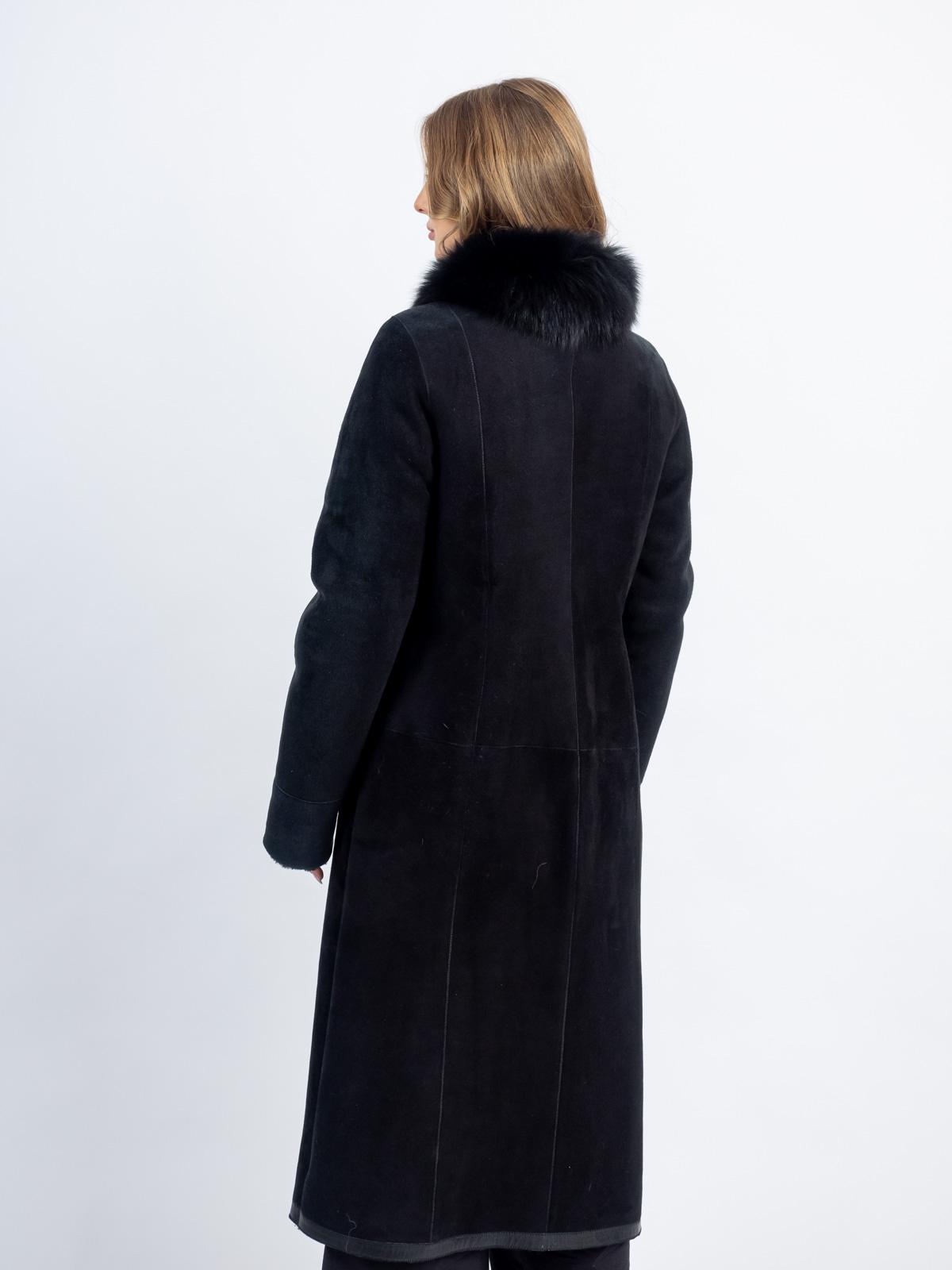 Дубленка женская из меха овчины OKSA Z-7415