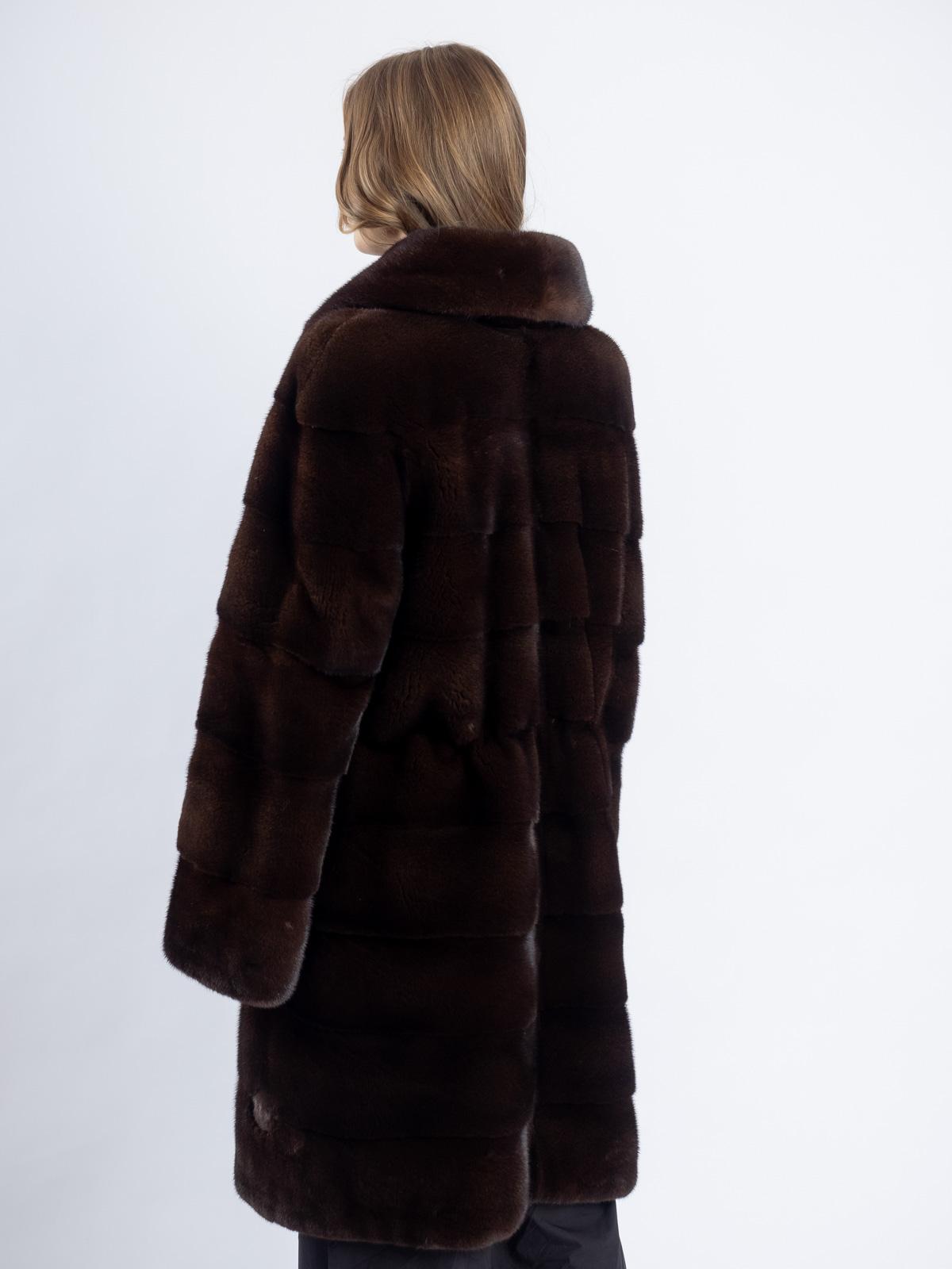 Шуба женская из меха норки Отрада 385-598