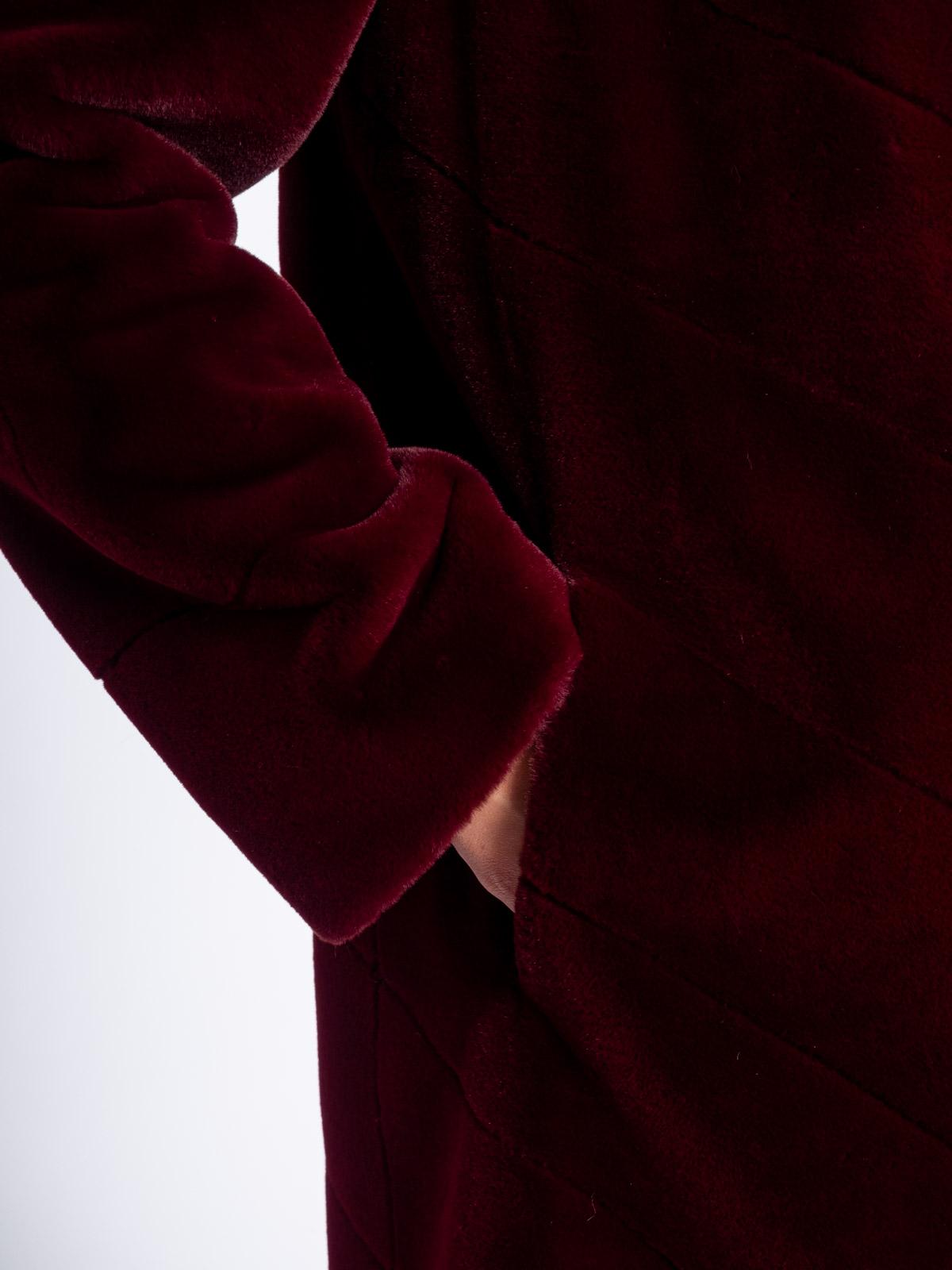 Шуба из эко-меха Simakhov SM1732