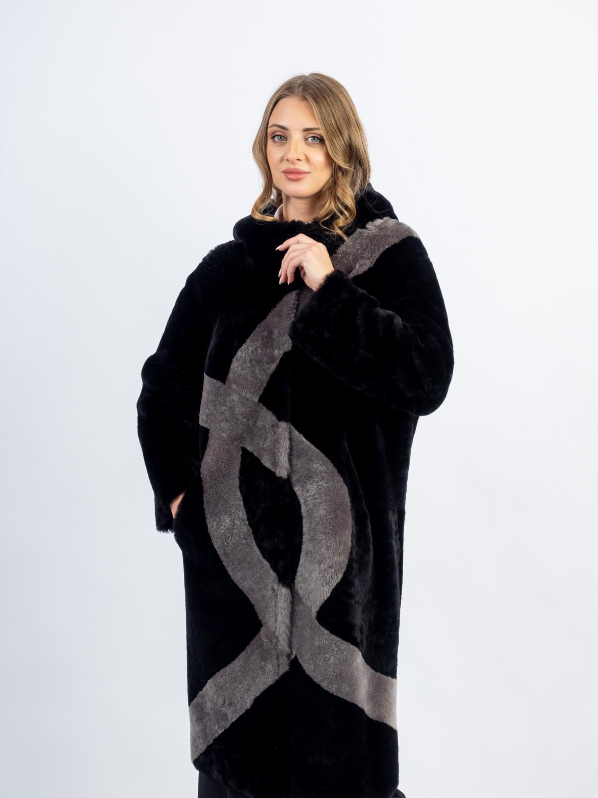 Дубленка женская из меха овчины двухсторонняя Mefi K-1770